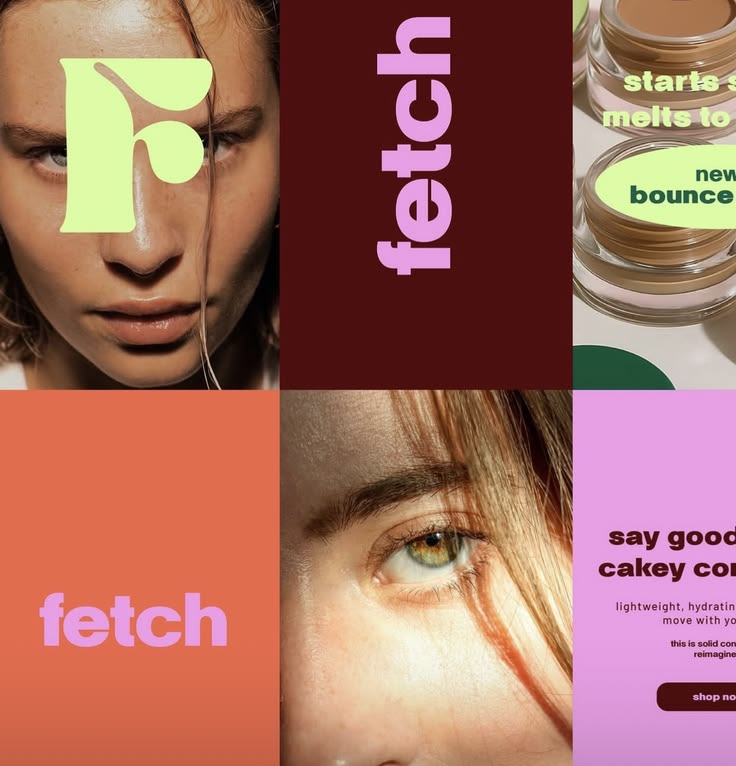 Brand identity Fetch: logo, palette e grafiche social