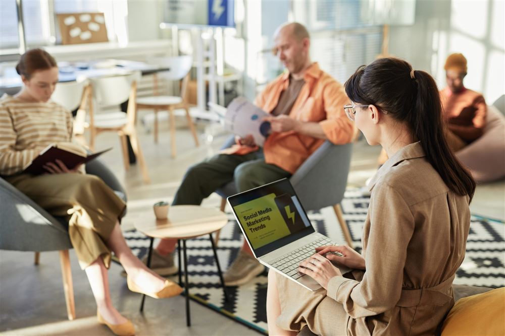 Sessione di content creation in Store